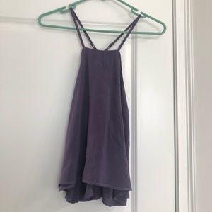 Shore Purple Maui Swing Top